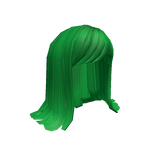 Vintage Witch Hair Green