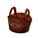 Vinyl Crop Top [Orange]