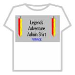 Vip/Admin Shirt For Legends RPG!