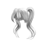 Viral Star Pigtails In White