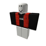 VLONE RED VEST W BLACK DIOR HOODIE