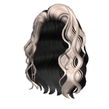 Voluminous Two-Tone Waves in Black & Blonde