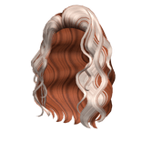 Voluminous Two-Tone Waves in Ginger & Blonde