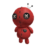 Voodoo Doll Plushie (Red)