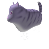 Walking Cat Balloon - Left