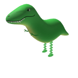 Walking Dinosaur Balloon - Left