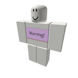 WARNING! (purple & black)