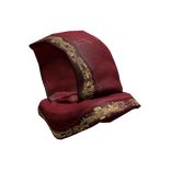 Warrior's hood with collar