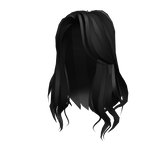 Wavy Black Voluminous Hair