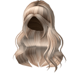 Wavy Princess Ponytail in Blonde