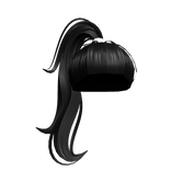 Wavy SidePony in Black