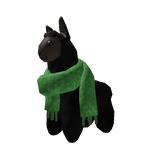 West Elm Black Llama