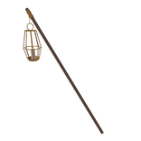 West Elm Gold Staff Lamp