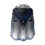 White and Blue Royal Cape