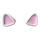 White & Pink Cat Ears