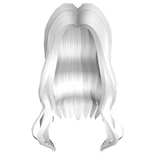 White anime everyday hair