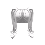 White Anime Princess Ponytails