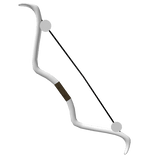 White Archer's Bow