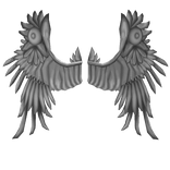 White Authoritative Wings 