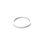 White Basic Choker Necklace 3.0