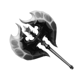 White Berserker War Axe