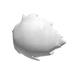 White Big Floof Tail