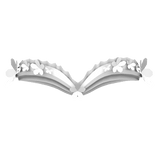 White Blooming Rose Collar 3.0