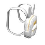 White Bunny Backpack 