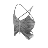 White Butterfly Shirt Top