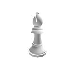 White Chess Piece Shoulder Friends