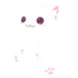 White Chibi Cat