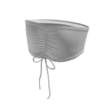 White Cinch Tube Top