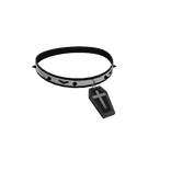 White ~ Coffin Choker