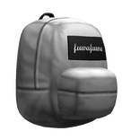 White Comically Large Backpack (No Straps)