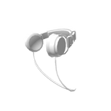 white connected headphones (3.0)