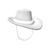 White Cowgirl Hat 