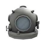 White Deep Sea Helmet