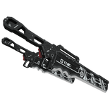 White Dual Waist Mecha Machetes