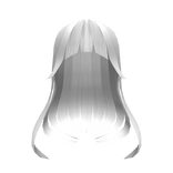 White Ethereal Anime Hair