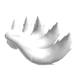 White Five Kitsune Tails