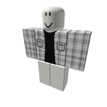 × white flannel w/ black tee