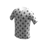 White Fleur De lis T-shirt