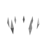 White Floating Crystal Crown