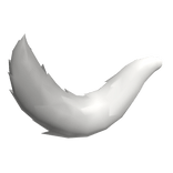 White Fluffy Tail