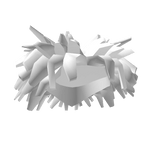 White Freeform Dreads