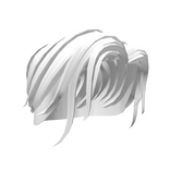 White Fresh Cut Middle Part