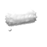 White Fuzzy Winter Headband