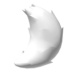 White Giant Fluffy Tail