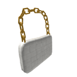 White Gold Chain Purse 1.0