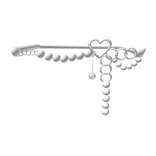 White Heart Pearl Belt